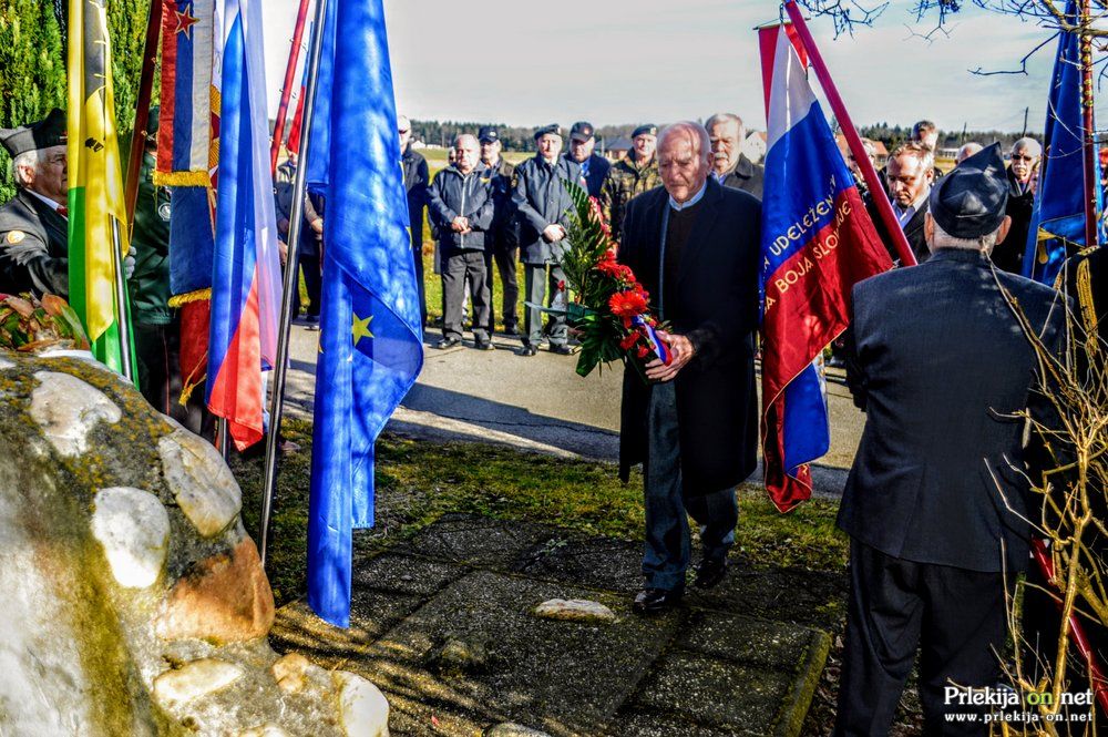 Spominska slovesnost pri Žalikovi domačiji