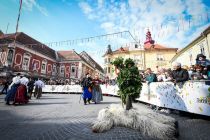 Medcelinsko srečanje tradicionalnih pustnih likov in mask