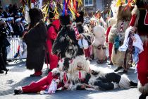 Medcelinsko srečanje tradicionalnih pustnih likov in mask