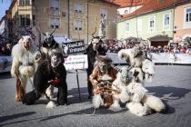 Medcelinsko srečanje tradicionalnih pustnih likov in mask