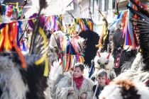 Medcelinsko srečanje tradicionalnih pustnih likov in mask