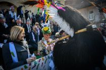 Medcelinsko srečanje tradicionalnih pustnih likov in mask