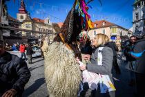 Medcelinsko srečanje tradicionalnih pustnih likov in mask