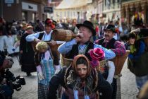 Medcelinsko srečanje tradicionalnih pustnih likov in mask