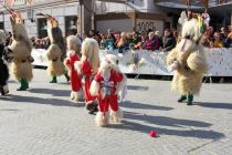 Povorka tradicionalnih pustnih likov in mask