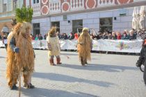 Povorka tradicionalnih pustnih likov in mask