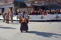 Povorka tradicionalnih pustnih likov in mask