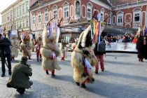 Povorka tradicionalnih pustnih likov in mask