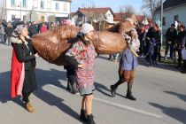 Pustna povorka v Središču ob Dravi