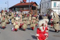 Pustna povorka v Središču ob Dravi