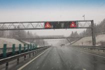 Sneg na štajerski avtocesti