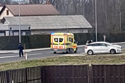 Reševalci NMP Ljutomer so motorista na kraju oskrbeli