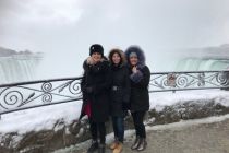 Hermina, Tanja in Ana v Kanadi