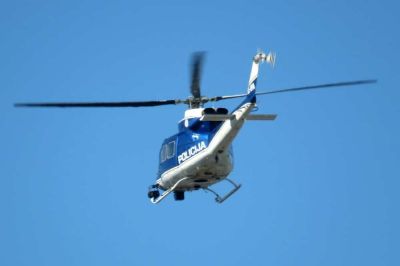 V delo se bo vključil tudi policijski helikopter