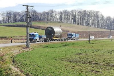 Tovor potuje v spremstvu policistov, foto: PU Maribor