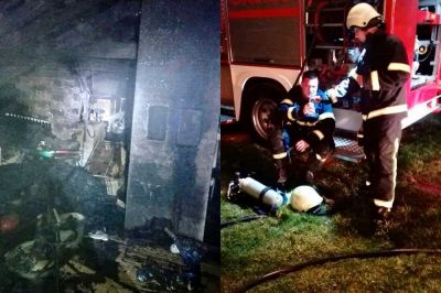 Požar so pogasili gasilci PGD Zabovci, Markovci in Bukovci, foto: 112 Ptuj