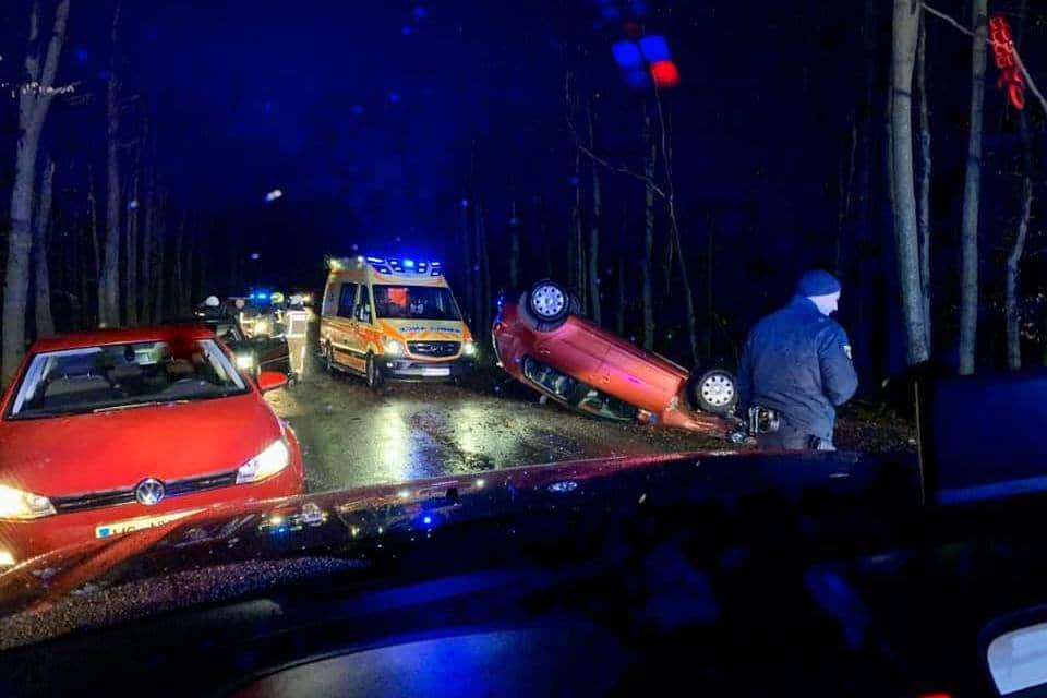 Na kraju prometne nesreče, foto: 112 Ptuj