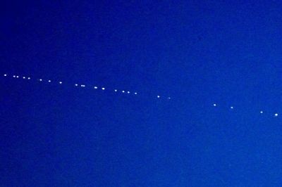 Tako izgledajo Starlink sateliti na nebu