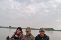 Ulov soma na Gajševskem jezeru