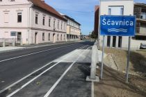 Gradnja mostu čez Ščavnico v Ljutomeru