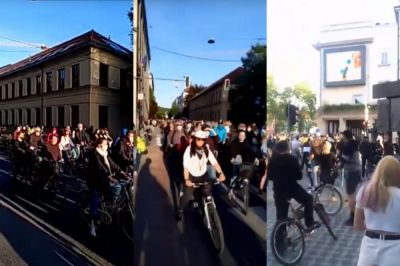 Šesti protivladni protest na kolesih