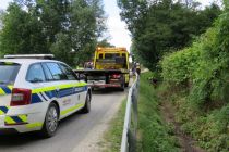 Prometna nesreča v Stročji vasi