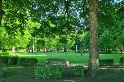 Odprt je tudi Park I. slovenskega tabora, ki je v tem času povsem ozelenel