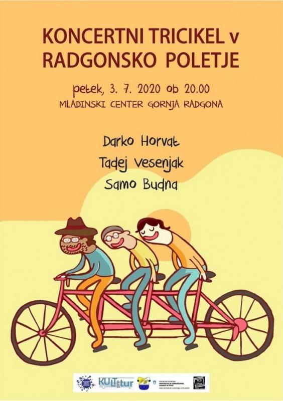 KONCERTNI TRICIKEL V RADGONSKO POLETJE