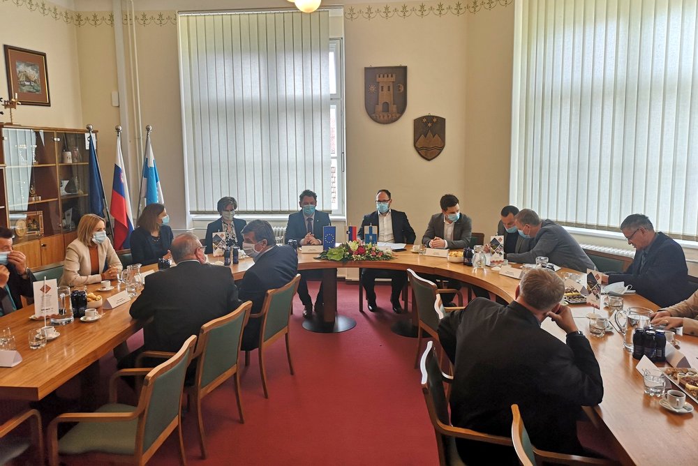 Minister v Ormožu, foto: Ministrstvo za infrastrukturo