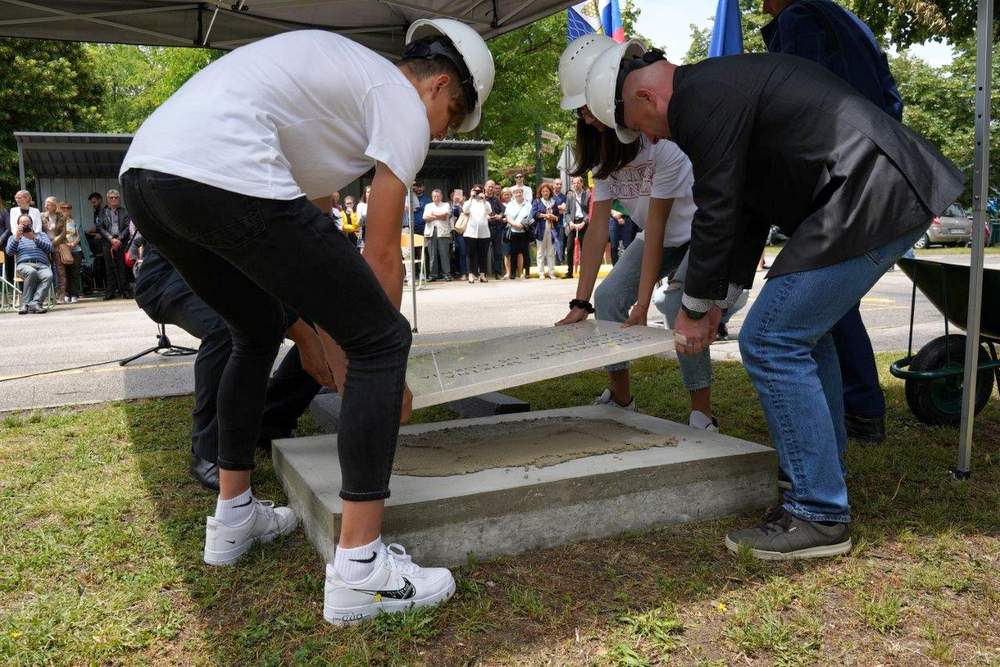 Položitev temeljnega kamna, foto: Občina Gornja Radgona