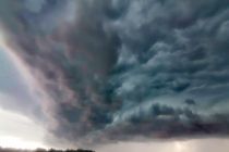 Nevihta nad Ormožem