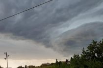 Nevihta nad Spodnjim Kamenščakom