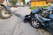 Prometna nesreča na Krapju