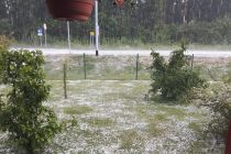 Toča v Veliki Polani