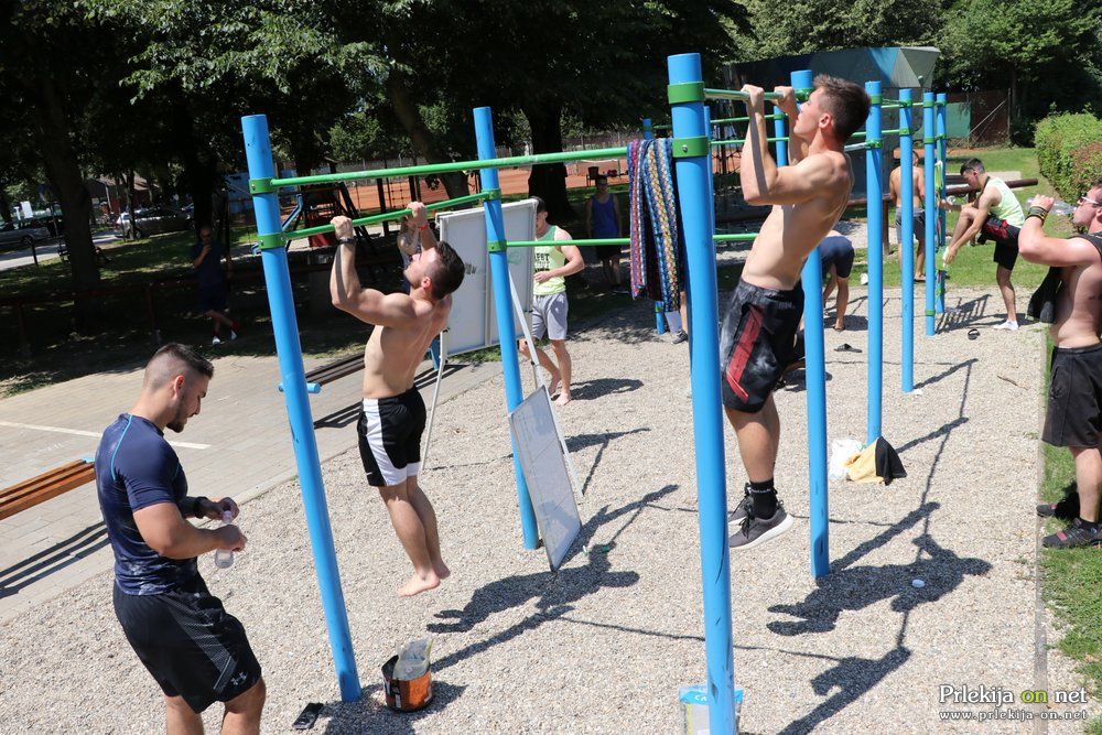 Street workout dogodek v Ljutomeru