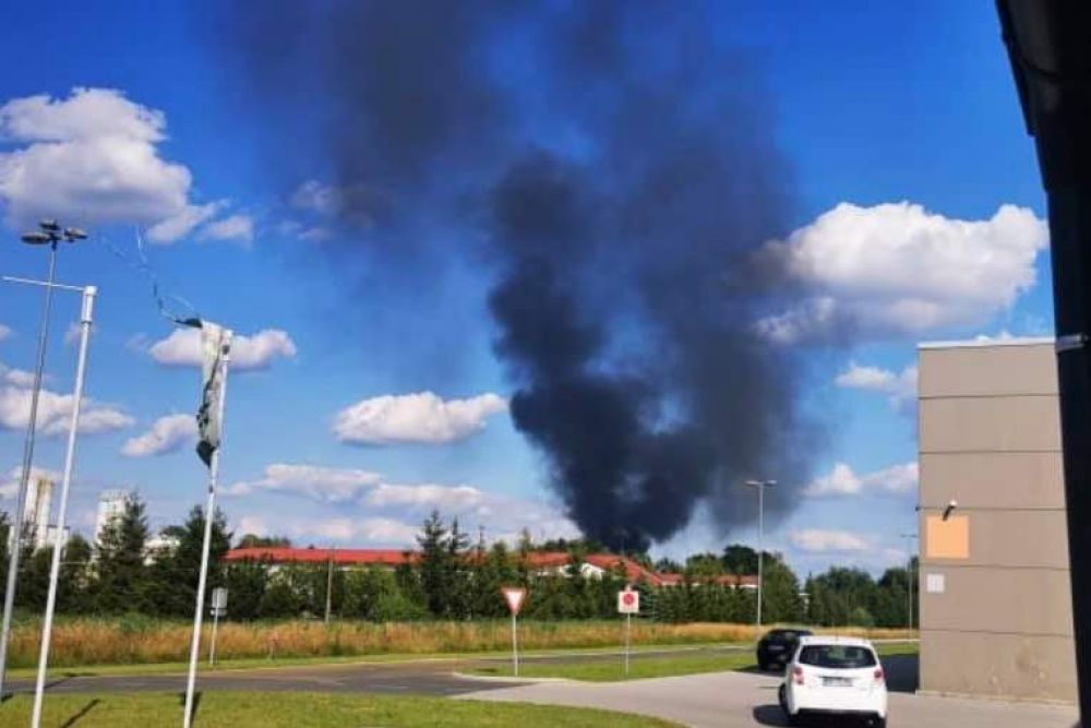 Požar na Ptuju, foto: 112 Ptuj