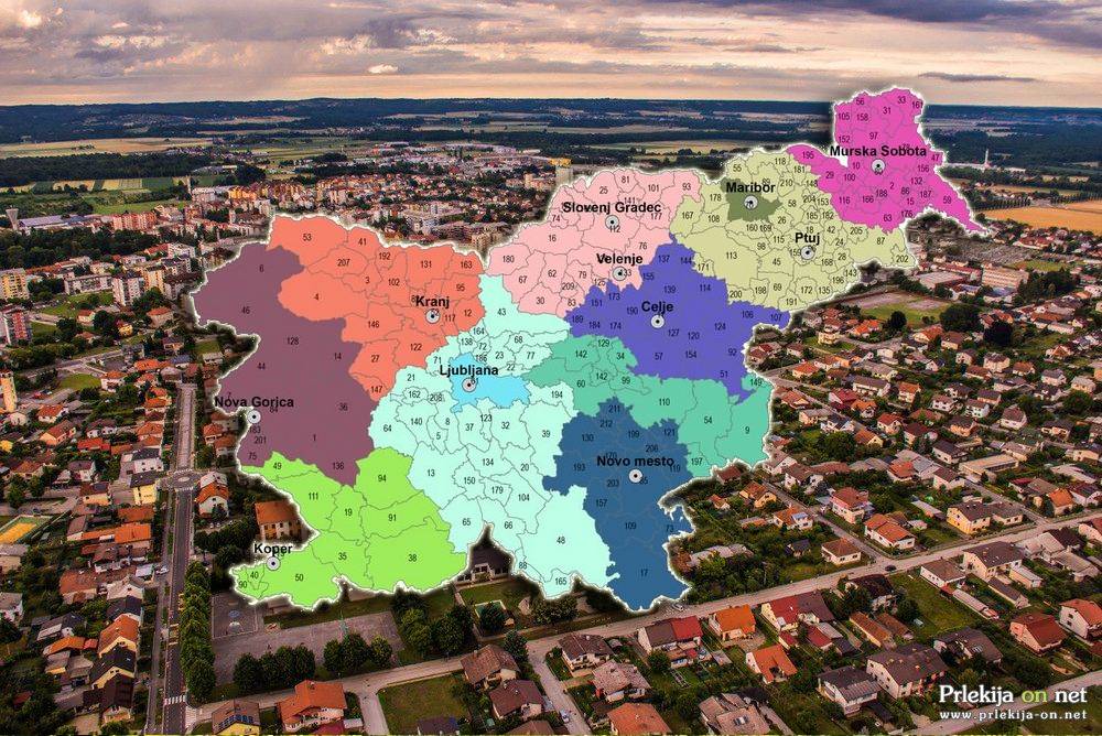 Pokrajine bi se po zadnjem predlogu imenovale po slovenskih mestih