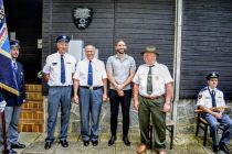 Franc Flegerič, Drago Ribaš, Niko Miholič in Emilijan Rudolf