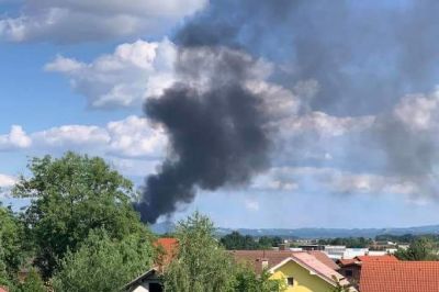 Požar na Ptuju, foto: 112 Ptuj