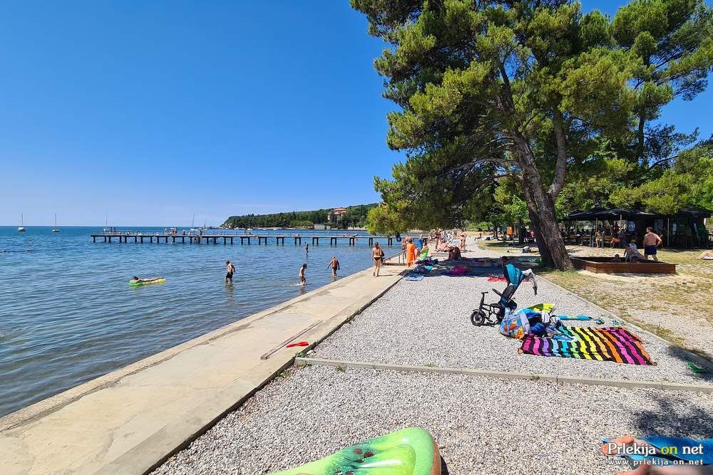 Na plaži v Ankaranu