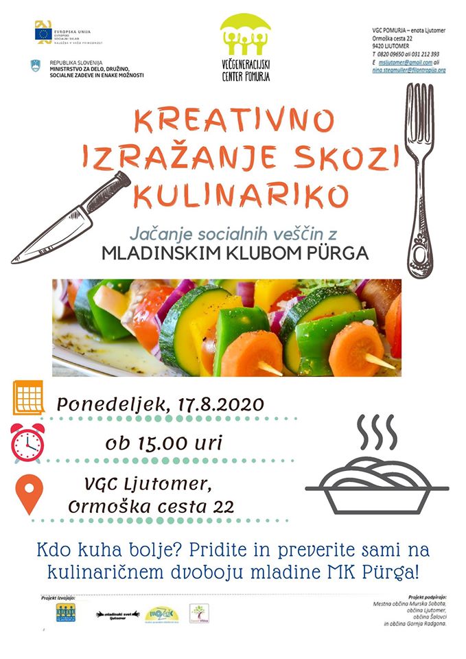 Kreativno izražanje skozi kulinariko