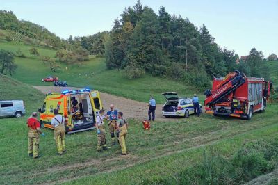 Posredoval je helikopter Slovenske vojske 