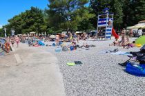 Na plaži v Ankaranu