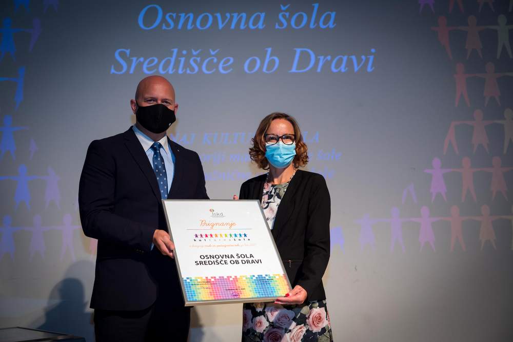 Osnovna šola Središče ob Dravi si je prislužila naziv Naj kulturna šola v kategoriji male šole in podružične šole, foto: Matej Maček