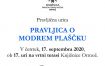 PRAVLJICA O MODREM PLAŠČKU v Knjižnici Ormož