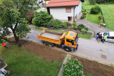 Rekonstrukcija Vrtne in Volkmerjeve ulice