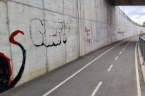 Grafiti v podvozu