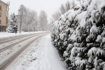 Sneg v Ljutomeru