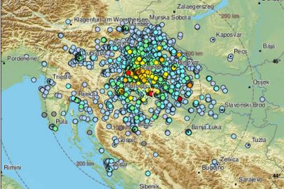 Tla se močno tresejo že tri dni zapored