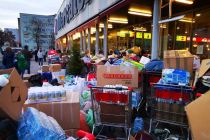 Zbiranje pomoči v Mariboru